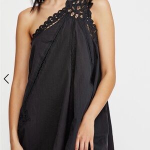 Free People “Billie Battenburg One-Shoulder Dress Size M